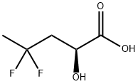 (S)-4,4-二氟-2-羟基戊酸,774603-52-0,结构式