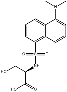 (R)-2-(5-(Dimethylamino)naphthalene-1-sulfonamido)-3-hydroxypropanoic acid|