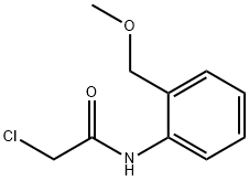 Acetamide, 2-chloro-N-[2-(methoxymethyl)phenyl]- Struktur