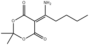 1,3-Dioxane-4,6-dione, 5-(1-aminopentylidene)-2,2-dimethyl-