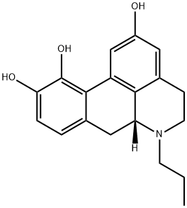 R(-)-2 10 11-TRIHYDROXY-N-PROPYLNOR,77630-02-5,结构式