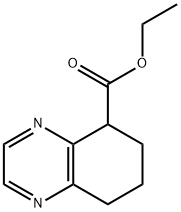 Ethyl 5,6,7,8-tetrahydroquinoxaline-5-carboxylate,77634-32-3,结构式