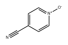 4-Pyridinecarbonitrile, N-oxide Struktur