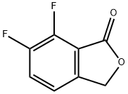 1(3H)-Isobenzofuranone, 6,7-difluoro- Structure