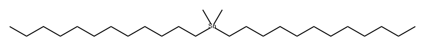 Stannane, didodecyldimethyl- Structure