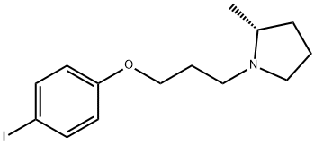 Pyrrolidine, 1-[3-(4-iodophenoxy)propyl]-2-methyl-, (2R)-,778642-47-0,结构式