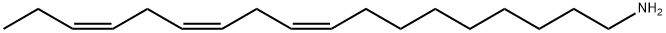 9,12,15-Octadecatrien-1-amine, (9Z,12Z,15Z)- Structure