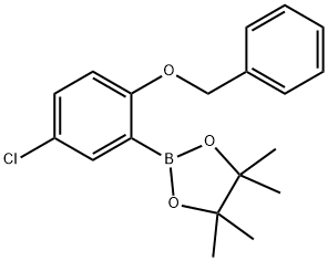 1,3,2-Dioxaborolane, 2-[5-chloro-2-(phenylmethoxy)phenyl]-4,4,5,5-tetramethyl-