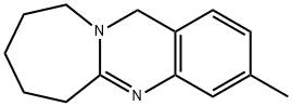 Azepino[2,1-b]quinazoline,6,7,8,9,10,12-hexahydro-3-methyl-(9CI) 结构式