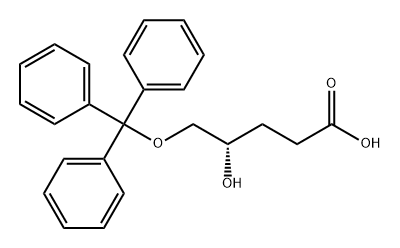 Pentanoic acid, 4-hydroxy-5-(triphenylmethoxy)-, (4S)-