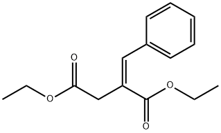 Butanedioic acid, (phenylmethylene)-, diethyl ester, (2Z)- (9CI) Structure