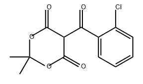 1,3-Dioxane-4,6-dione, 5-(2-chlorobenzoyl)-2,2-dimethyl-