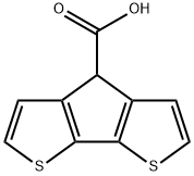 4H-Cyclopenta[2,1-b:3,4-b']dithiophene-4-carboxylic acid 结构式