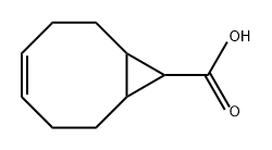 BICYCLO[6.1.0]NON-4-ENE-9-CARBOXYLIC ACID 化学構造式