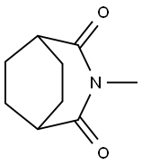 3-?Azabicyclo[3.2.2]?nonane-?2,?4-?dione, 3-?methyl- Structure