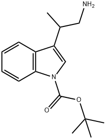 1H-Indole-1-carboxylic acid, 3-(2-amino-1-methylethyl)-, 1,1-dimethylethyl ester