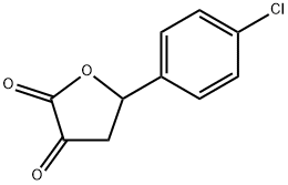 5-p-chloro-phenyl-2,3-dihydrofurandione Structure