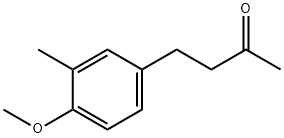 4-(4-甲氧基-3-甲基苯基)丁-2-酮,78400-28-9,结构式