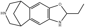 5,9-Methano-2H-oxazolo[4,5-h][3]benzazepine,2-ethyl-3,5,6,7,8,9-hexahydro-(9CI) 结构式