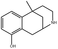 2,6-Methano-3-benzazocin-10-ol,1,2,3,4,5,6-hexahydro-6-methyl-(9CI) 结构式