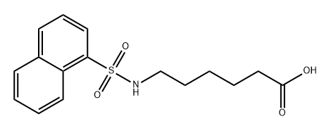 Hexanoic acid, 6-[(1-naphthalenylsulfonyl)amino]-