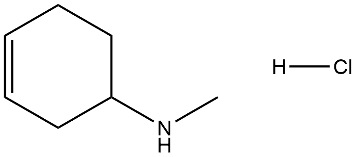 N-methylcyclohex-3-en-1-amine hydrochloride Structure