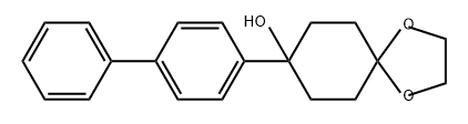 1,4-Dioxaspiro[4.5]decan-8-ol, 8-[1,1'-biphenyl]-4-yl-