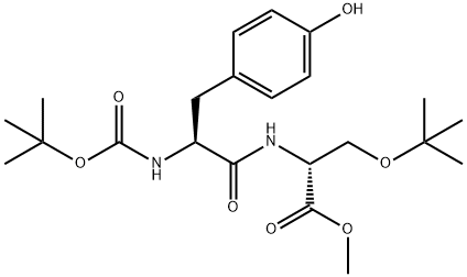 D-Serine, N-[N-[(1,1-dimethylethoxy)carbonyl]-L-tyrosyl]-O-(1,1-dimethylethyl)-, methyl ester (9CI)