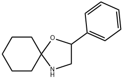 2-Phenyl-1-oxa-4-azaspiro[4.5]decane Struktur