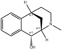 2,6-Methano-3-benzazocin-1-ol,1,2,3,4,5,6-hexahydro-3-methyl-,(1alpha,2bta,6bta)-(9CI) 结构式