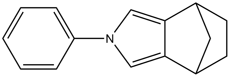 4,5,6,7-Tetrahydro-2-phenyl-4,7-methano-2H-isoindole Structure