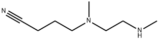 Butanenitrile, 4-?[methyl[2-?(methylamino)?ethyl]?amino]?- Structure