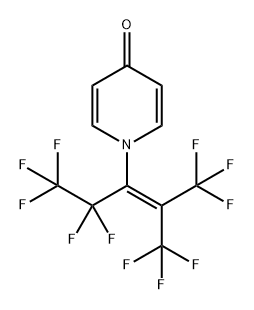 4(1H)-Pyridinone, 1-[3,3,3-trifluoro-1-(1,1,2,2,2-pentafluoroethyl)-2-(trifluoromethyl)-1-propen-1-yl]-