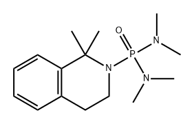 Phosphonic diamide, P-[3,4-dihydro-1,1-dimethyl-2(1H)-isoquinolinyl]-N,N,N',N'-tetramethyl- (9CI) Struktur