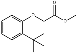 Acetic acid, 2-[2-(1,1-dimethylethyl)phenoxy]-, methyl ester