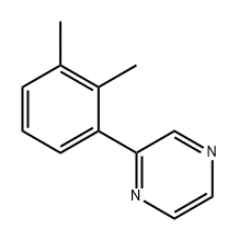 Pyrazine, 2-(2,3-dimethylphenyl)- Structure