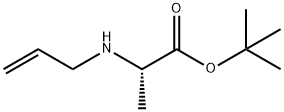 L-Alanine, N-2-propen-1-yl-, 1,1-dimethylethyl ester 结构式