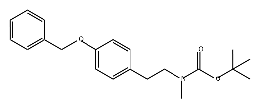 Carbamic acid, N-methyl-N-[2-[4-(phenylmethoxy)phenyl]ethyl]-, 1,1-dimethylethyl ester