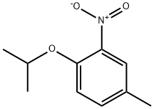 Benzene, 4-methyl-1-(1-methylethoxy)-2-nitro- Struktur