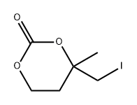 1,3-Dioxan-2-one, 4-(iodomethyl)-4-methyl- Structure