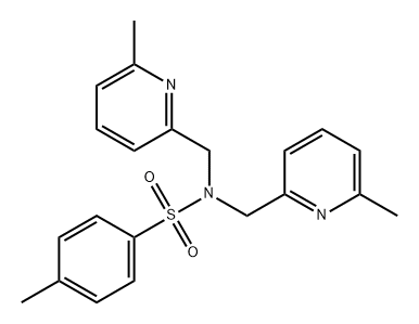 Benzenesulfonamide, 4-methyl-N,N-bis[(6-methyl-2-pyridinyl)methyl]-