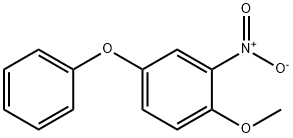 Benzene, 1-methoxy-2-nitro-4-phenoxy- Struktur
