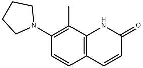 2(1H)-Quinolinone,8-methyl-7-(1-pyrrolidinyl)-(9CI)|