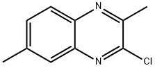 3-Chloro-2,6-dimethylquinoxaline Struktur