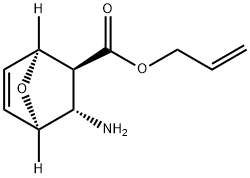 7-?Oxabicyclo[2.2.1]?hept-?5-?ene-?2-?carboxylic acid, 3-?amino-?, 2-?propen-?1-?yl ester, (1S,?2S,?3S,?4R)?-,792910-98-6,结构式