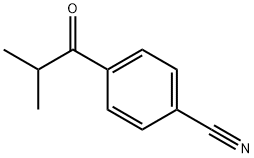 Benzonitrile, 4-(2-methyl-1-oxopropyl)-,79341-95-0,结构式