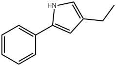 1H-Pyrrole, 4-ethyl-2-phenyl- 结构式