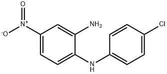 1,2-Benzenediamine, N1-(4-chlorophenyl)-4-nitro-,79446-59-6,结构式