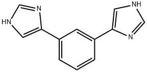 1,3-双(1H-咪唑-4-基)苯, 794485-43-1, 结构式