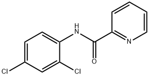 2-Pyridinecarboxamide, N-(2,4-dichlorophenyl)-|化合物 T24854